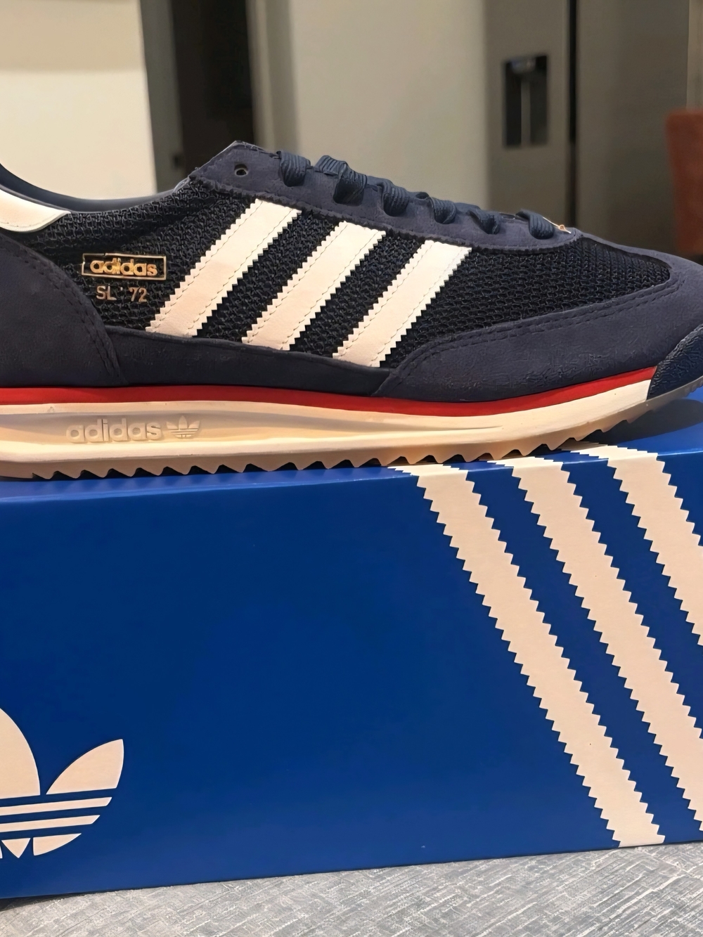 Adidas SL 72 Men’s Navy White Retro Running Shoe